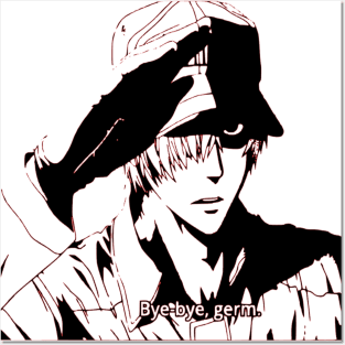 White Blood Cell Hataraku Saibou Posters and Art